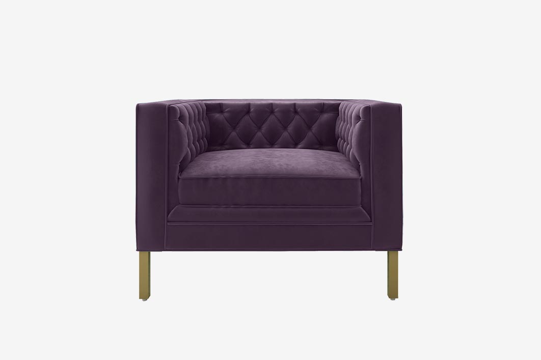 DAZZLE CHAIR MAUVE