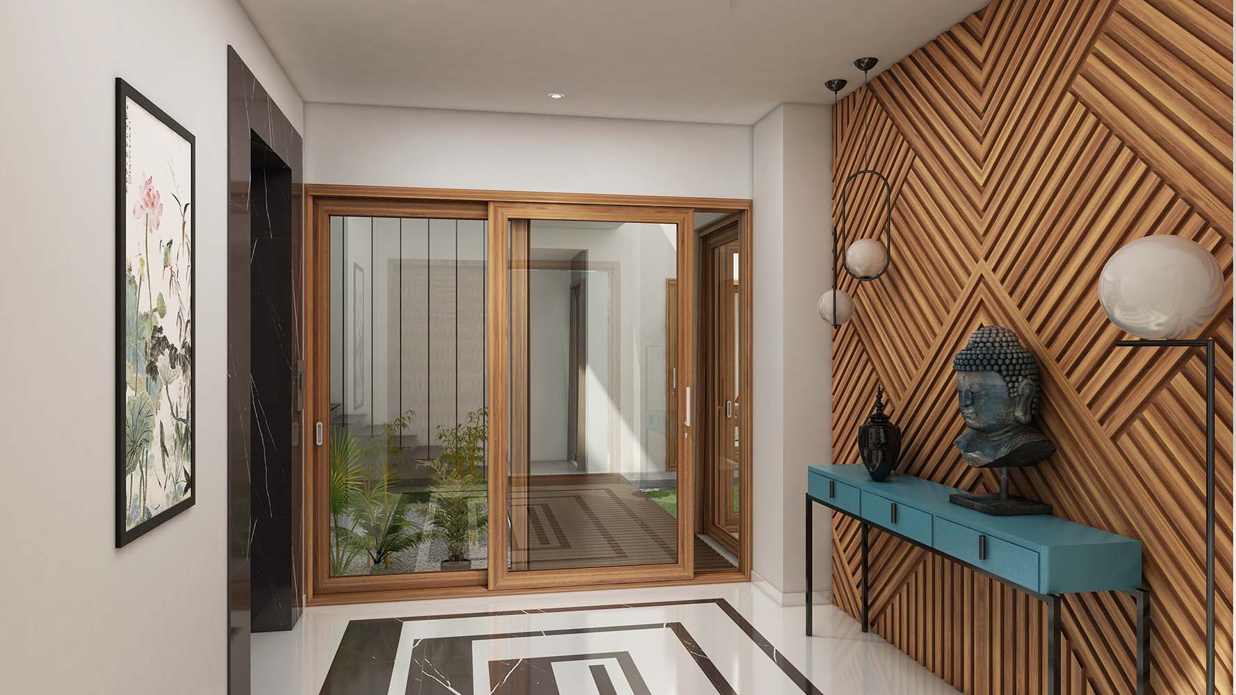VILLA INTERIORS ENTRANCE LOBBY FOYER AVGAI AVGAI villa-interiors-entrance-lobby-foyer-avgai-avgai